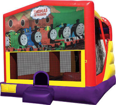 Train 4in1 Inflatable Bounce House Combo