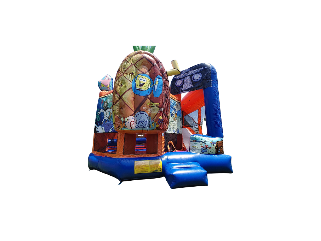 Skylanders Lucky princess combo Double Lane Wet/Dry with Bounce House 