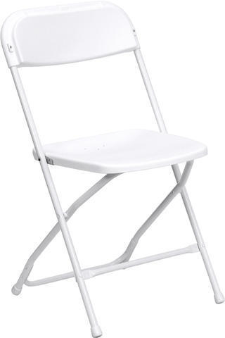 Chair white adult rental