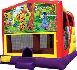 Winnie the Pooh 4in1 Inflatable Bounce House Combo