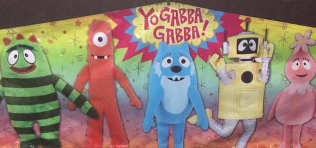 Yo Gabba gabba panel