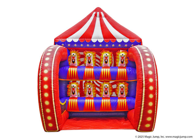Down A Clown Carnival Game 
