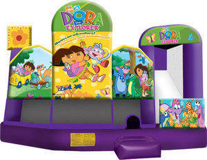 Dora the Explorer 5in1 Inflatable bounce house combo