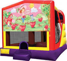 Strawberry Shortcake 4in1 Inflatable Bounce House Combo