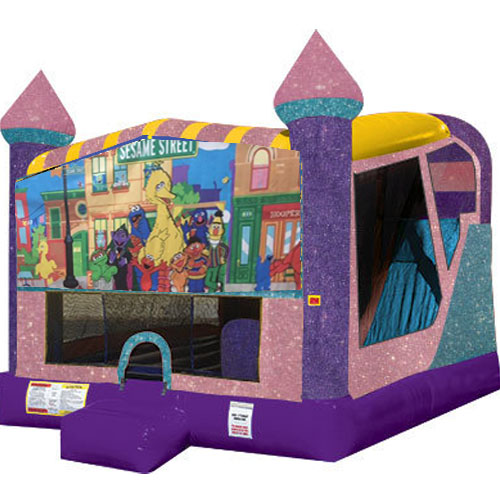 Sesame Street 4in1 Combo Bouncer Pink