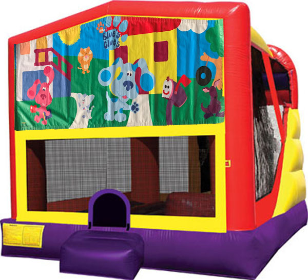 Blues Clues 4in1 Inflatable Bounce House Combo Blues Clues 4in1 Inflatable Bounce House Combo