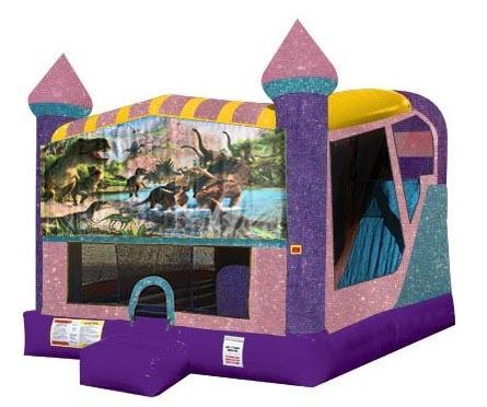 Dinosaurs 4 4in1 Combo Bouncer Pink