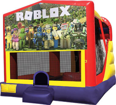 Roblox 4in1 Inflatable Bounce House Combo Roblox 4in1 Inflatable Bounce House Combo