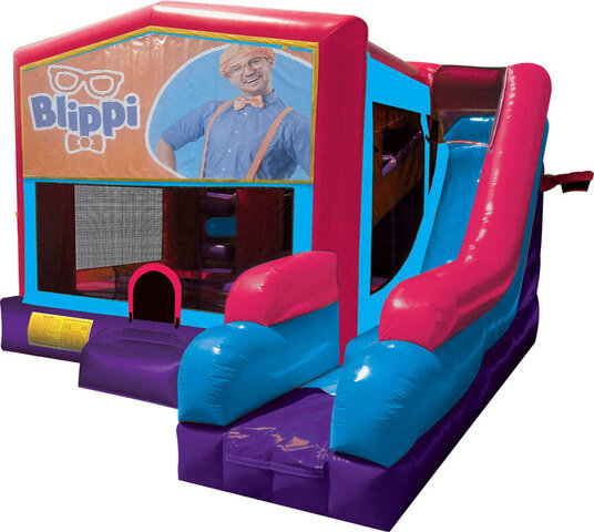 Blippi - Inflatable Pink Combo 7in1