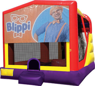 Blippi - 4in1 Inflatable Bounce House Combo