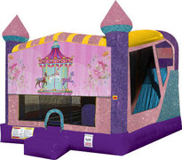 Carousel 4in1 Combo Bouncer Pink