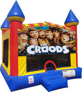 The Croods Inflatable bounce house with Basketball Goal