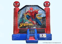 A Spiderman Inflatable Bounce House rental