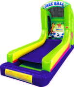 Inflatable Skee Ball Carnival Game Rental