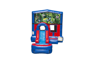 Bugs Life Ez front slide bounce house combo