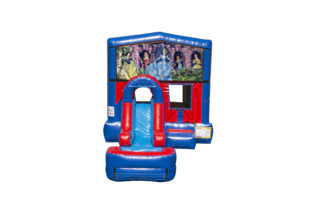 Disney Princess Ez front slide bounce house combo