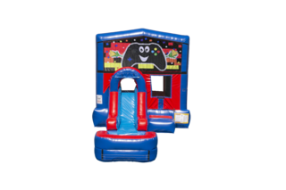 Game Controller Ez front slide bounce house combo