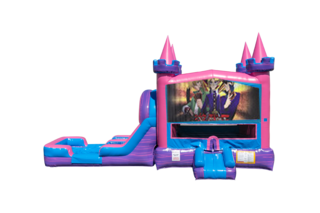 Yu-Gi-Oh Lucky princess combo Double Lane Wet/Dry with Bounce House 