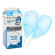 Cotton candy Boo Blue Raspberry sugar for cotton candy machine rental
