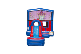Carousel Ez front slide bounce house combo