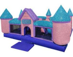 Dazzling Dream Castle Toddler Bouncer