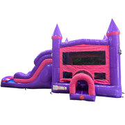 1-Dream Double Lane Wet/Dry with Bounce House