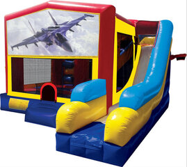 Fighter Jets Inflatable Combo 7in1 