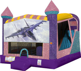 Fighter Jets 4in1 Combo Bouncer Pink