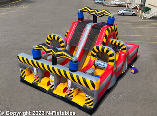 High Voltage obstacle course rental