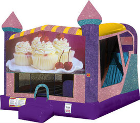 Cupcakes 4in1 Combo Bouncer Pink