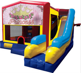 Princess Inflatable Combo 7in1 