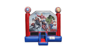 A Avengers Inflatable Bounce House rental