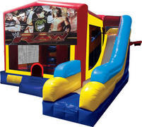 Wrestling Inflatable Combo party rentals 7in1