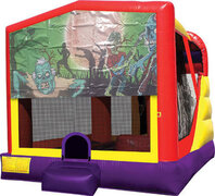 Zombies 2 4in1 Bounce House party rental Combo