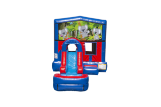 Koala Bears Ez front slide bounce house combo
