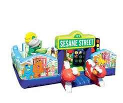 Sesame Street Inflatable Toddler Bouncer