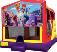 Shimmer and Shine 4in1 Bounce House Combo