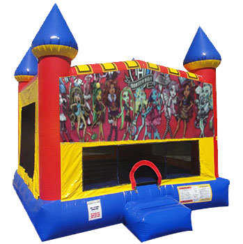 Monster High Inflatable Bounce house with Basketball Goal