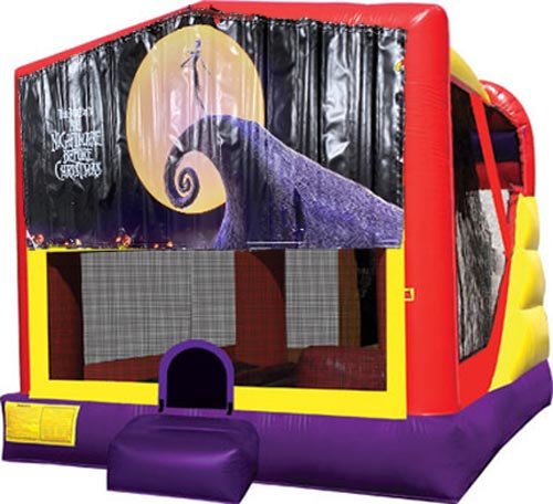 Nightmare Before Christmas 4in1 Inflatable Bounce House Combo