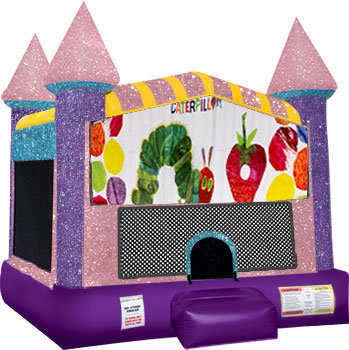 The Very Hungry Caterpillar Inflatable bounce house Pink