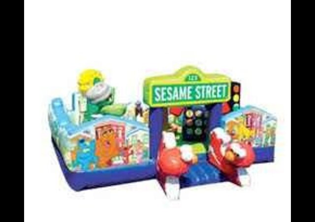 Sesame Street Inflatable Toddler Bouncer