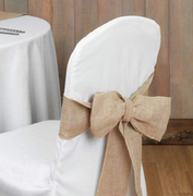 Burlap Chair Sash