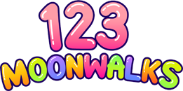 123 Moonwalks Logo