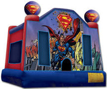 Medium Super Man Bounce House