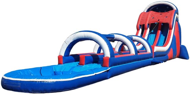 24' Dual Lane Water Slide + Slip 'N Slide (2001/2017)