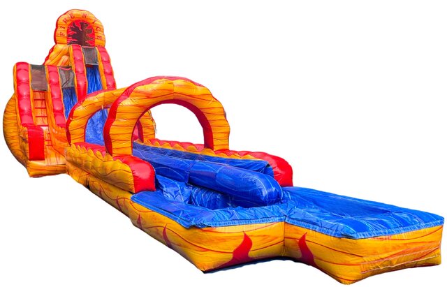 20' Fire & Ice Water Slide with Slip & Slide (2023)(2020+2022)