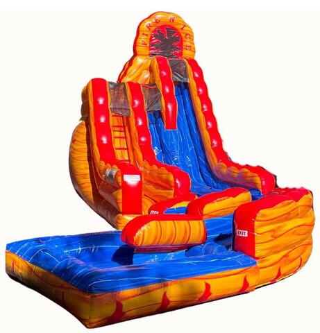 20' Fire & Ice Twister Water Slide (2021)