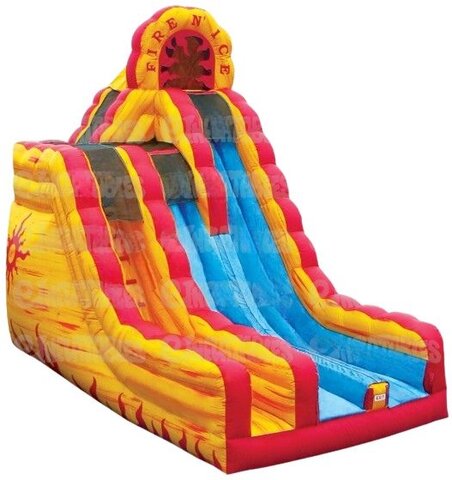 20' Fire & Ice Dry Slide (2020)