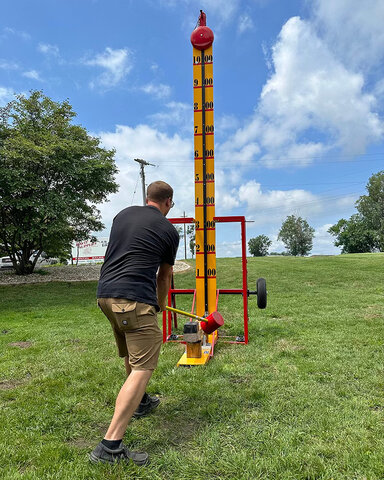 High Striker Carnival Game Rental