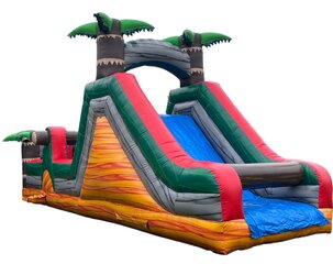 30' Tropical Inflatable Obstacle Course (4003)